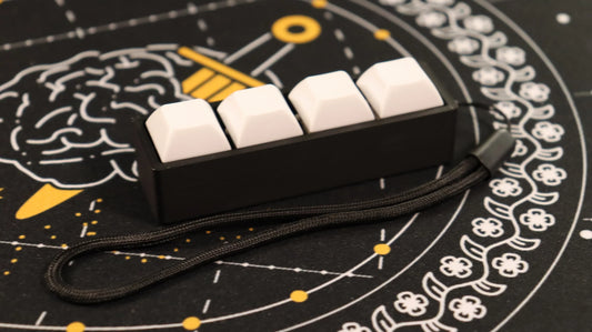 Mechanical Switch Fidget Toy - 4-Key image 0