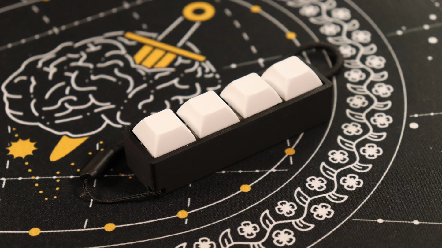 Mechanical Switch Fidget Toy - 4-Key image 2